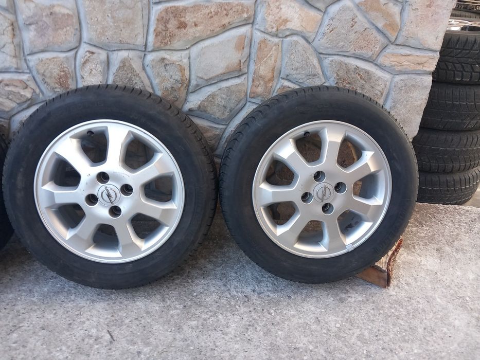 Оригинални Алум джанти 15цола за Opel astra.zafira.meriva.corsa.4×100