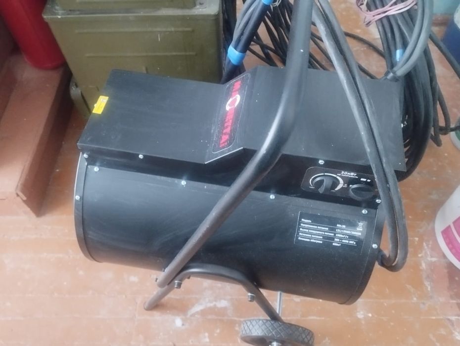 Тепловая пушка в идеальном состоянии