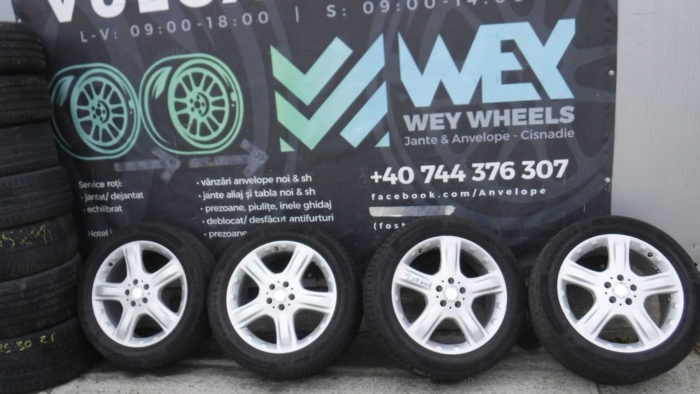 Jante Mercedes ML 255 50 19 vara Continental Sport Contact RFT