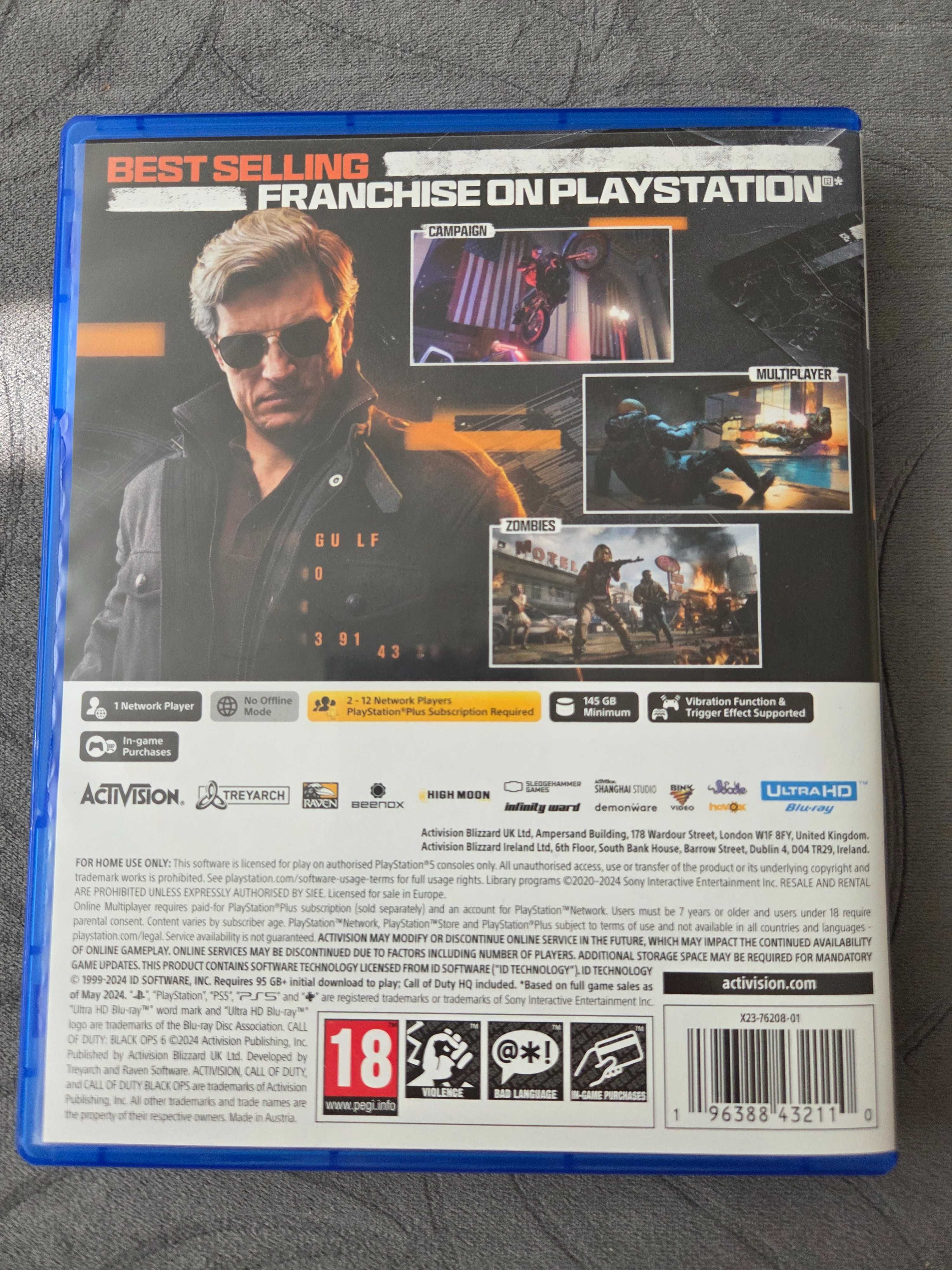 Call of duty Black ops 6 за Ps5