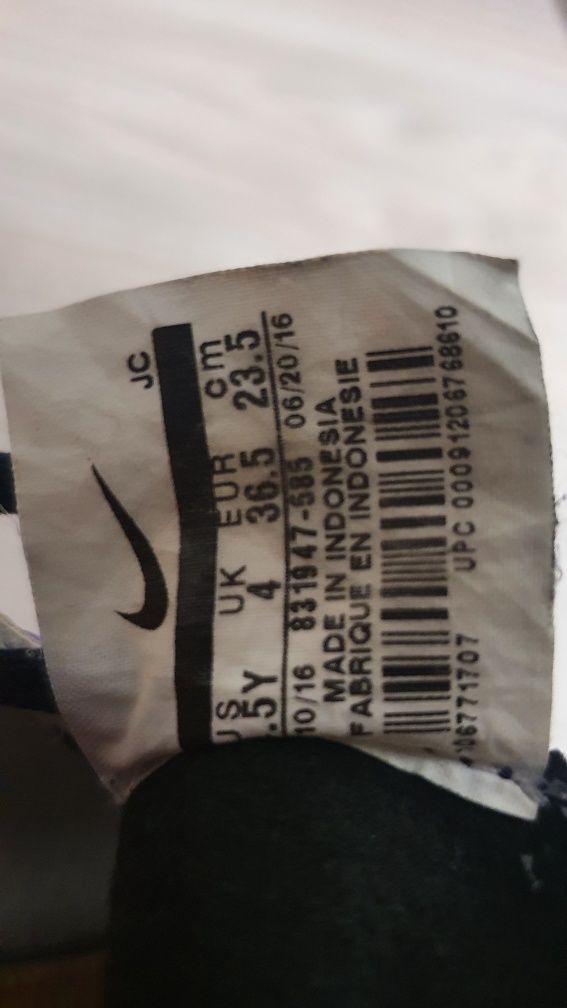 Adidas Nike MercurialX originali 36 ghete fotbal sala fără crampoane