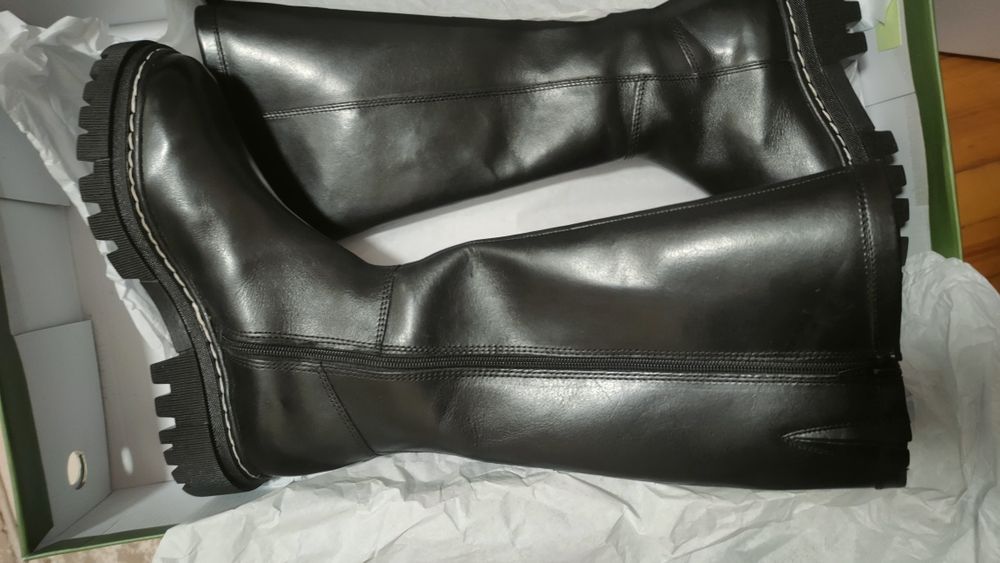 Ботуши естествена кожа 37 номер