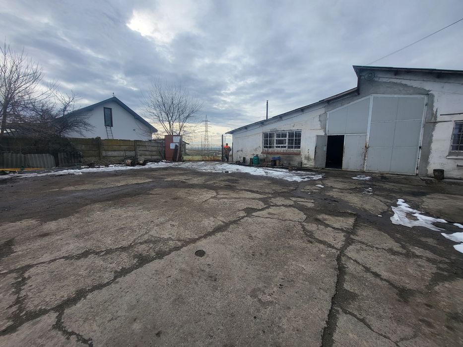 Inchiriez hala 357 mp - Echipament pt service auto inclus