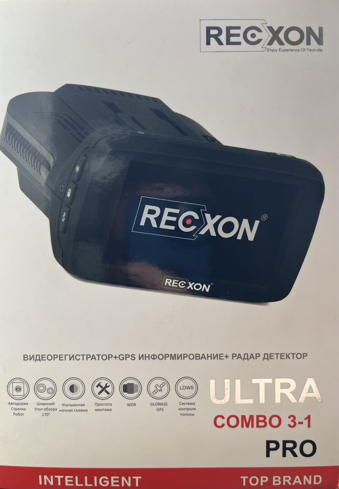 Видеорегистратор + антирадар RECXON Ultra  combo 3-1