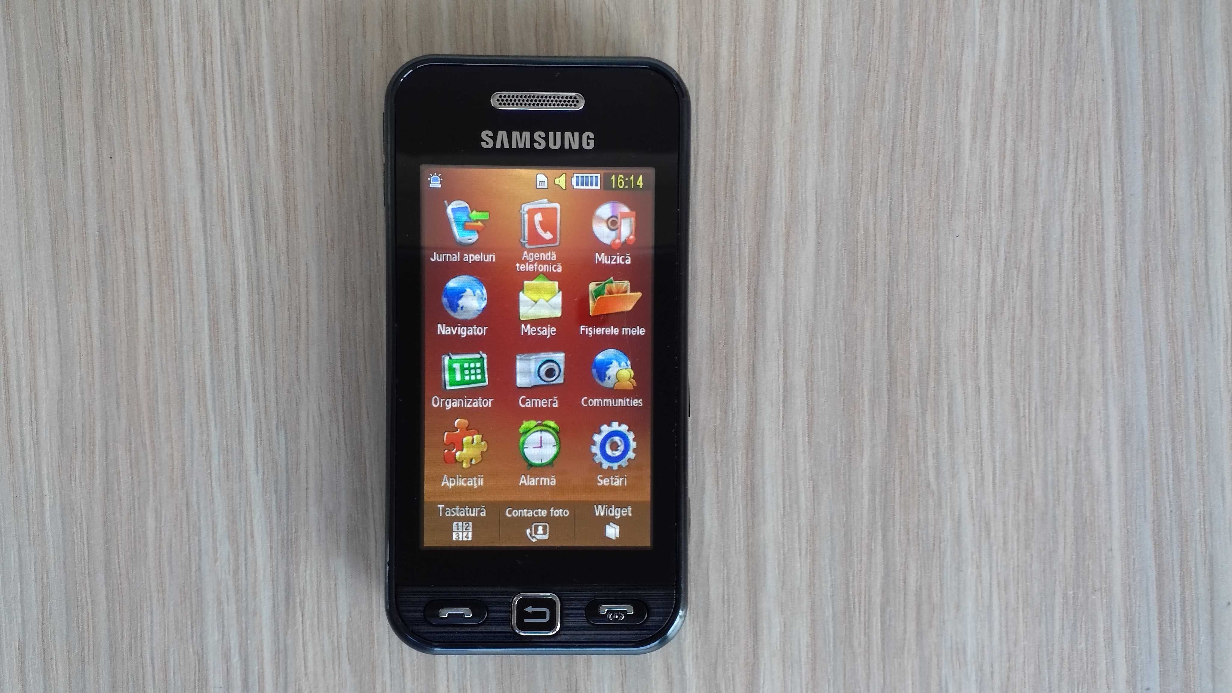 Telefon mobil Samsung GT-S5230, Negru
