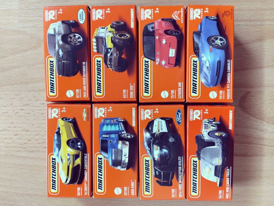 70 години Matchbox - метални колички