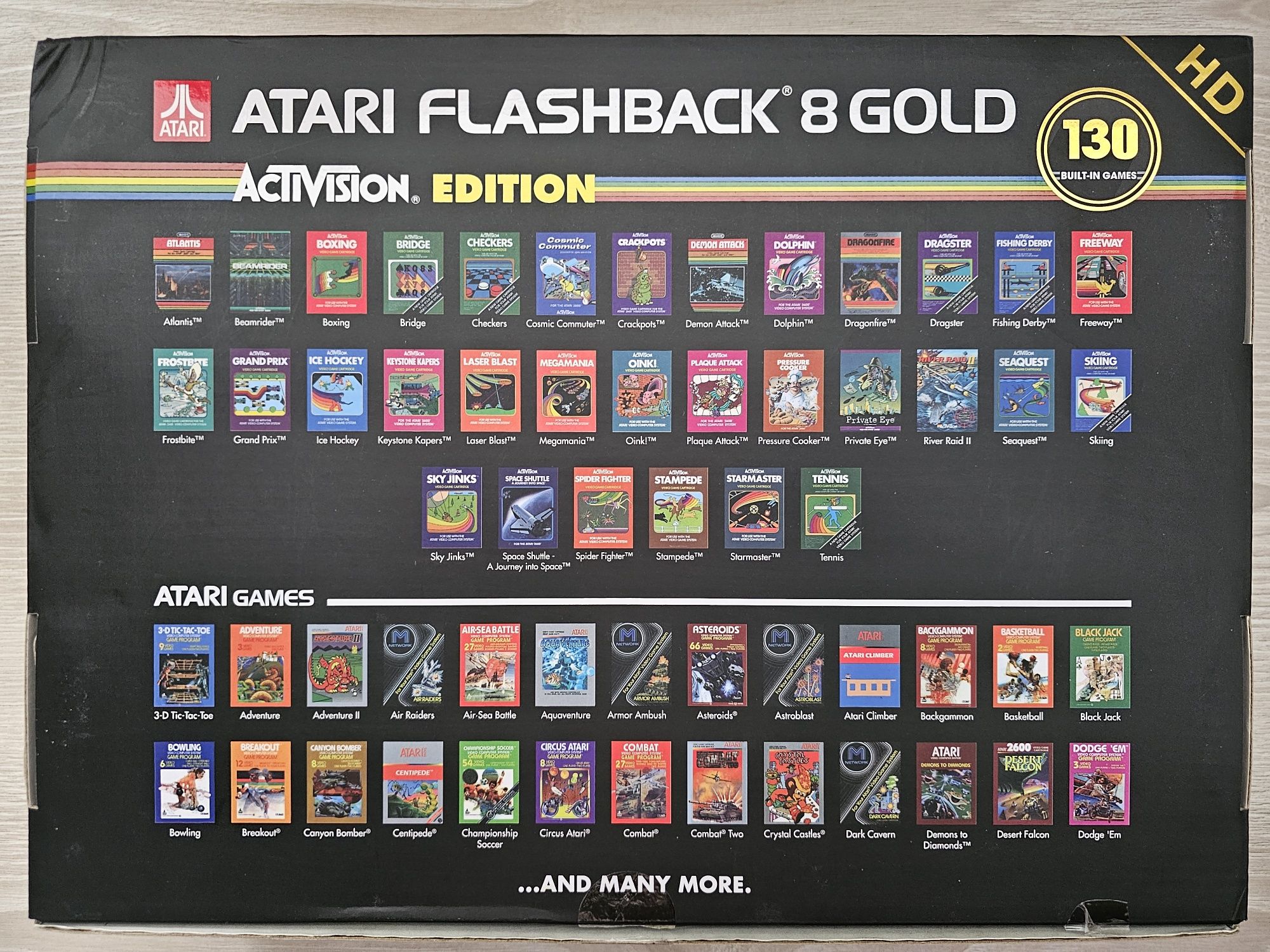Consola Atari Flashback 8 Gold Activision Edition