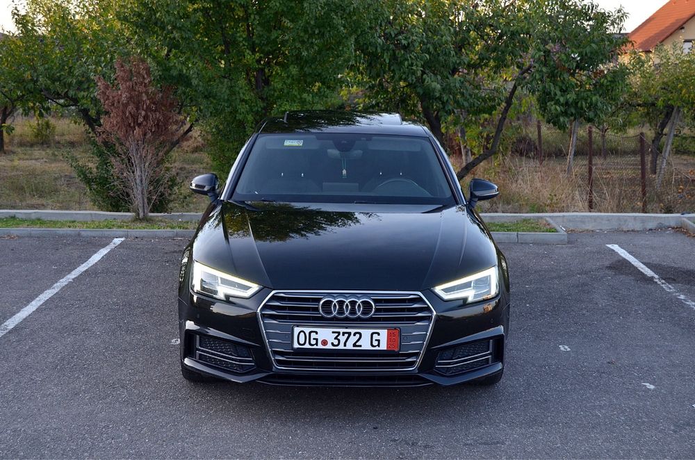Audi A4 S.Line.ceasuri plasma.trapa.Led.camera spate.clima spate.