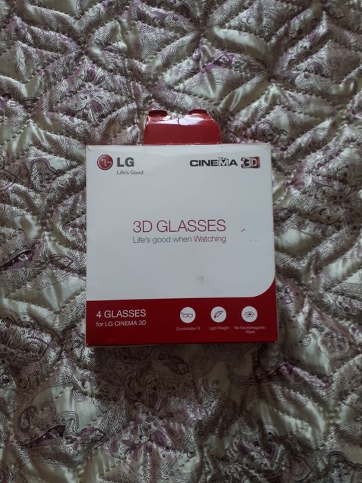 Продам 3д очки lg