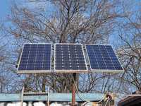Set 3 panouri solare 100W,12V, incarcator regulator+2 invertoare