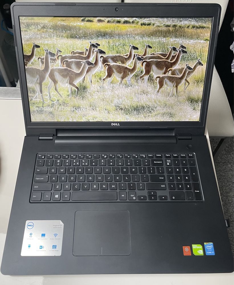 Dell Inspiration 17 5000 series Core i7, with CD/DVD, nVidia GeForce
