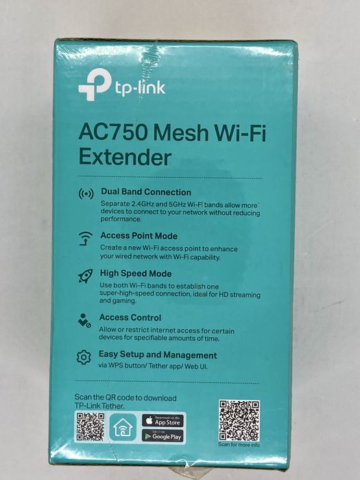 Tp link Mesh Wi-Fi Extender RE200/AC750