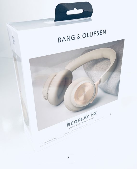 НОВИ! Слушалки Bang & Olufsen Beoplay HX Gold Tone Гаранция!
