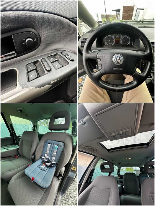 VW Sharan 7 locuri 2006 1.9TDi 116 CP E4 6 trepte clima, recent adus