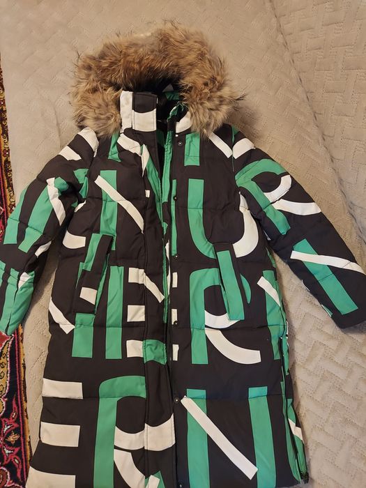 Пальто зимнее 152 размер на девочку