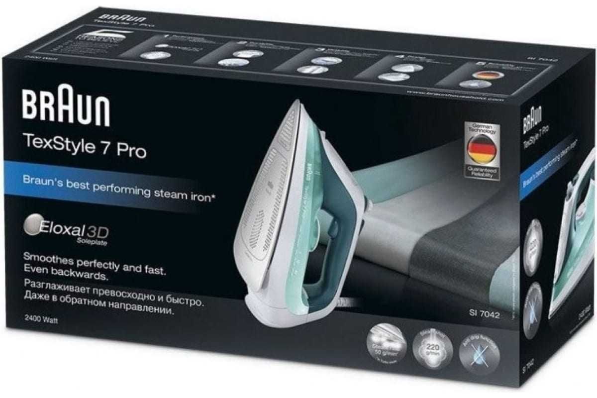 Паровой утюг Braun TexStyle 7 SI7042GR