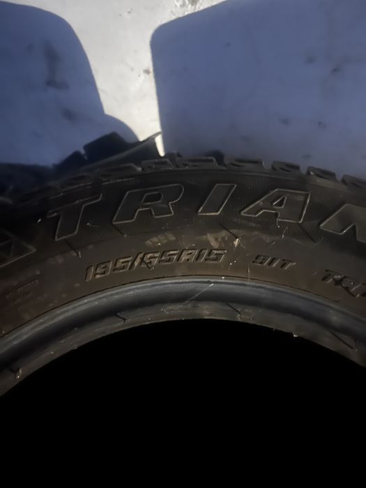 195/65/15 Triangle 1 месяц ездил, без боковых порезов