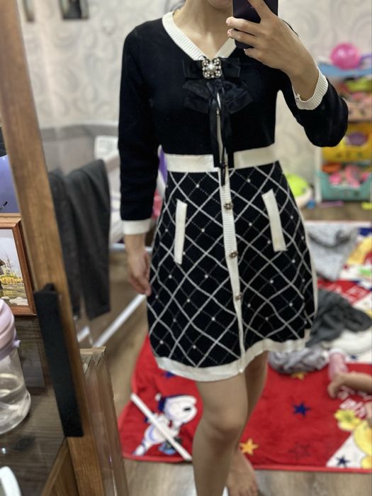 Новое платье вязка