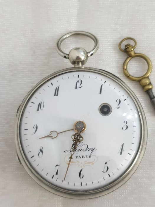 Ceas de buzunar argint