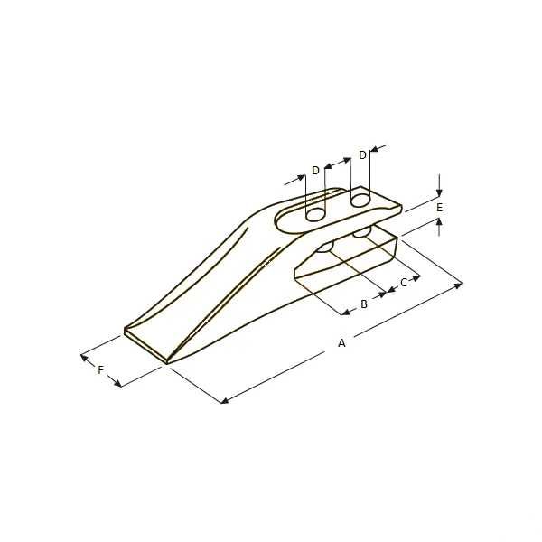 Dinti cupa buldoexcavator JCB MR2