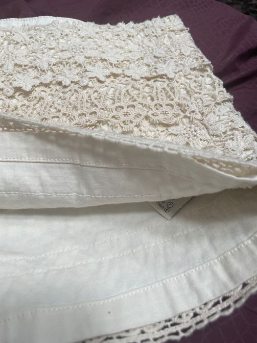 Ralph Lauren pantaloni ocazie  dantelă bumbac scurți 34-36