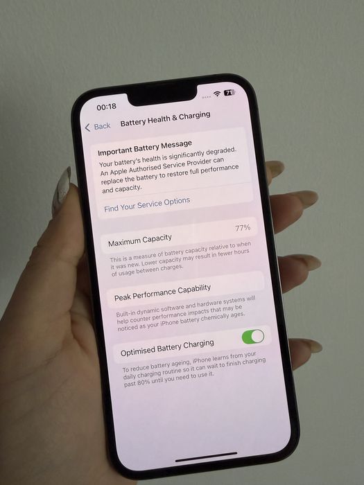 Iphone 13 pro, 125 gb