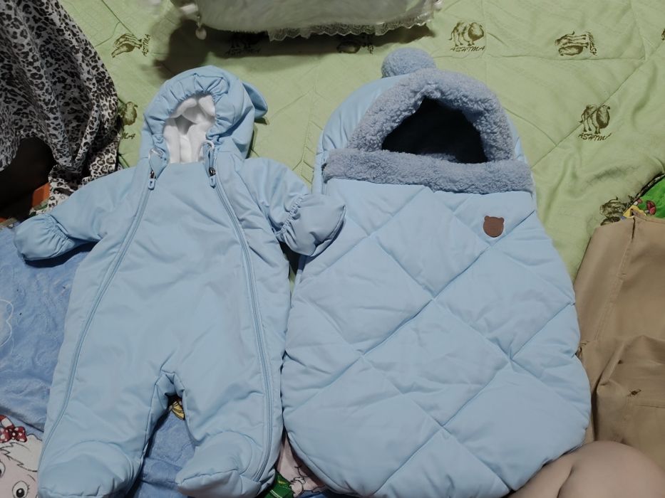 Новорожденный зимний конверт