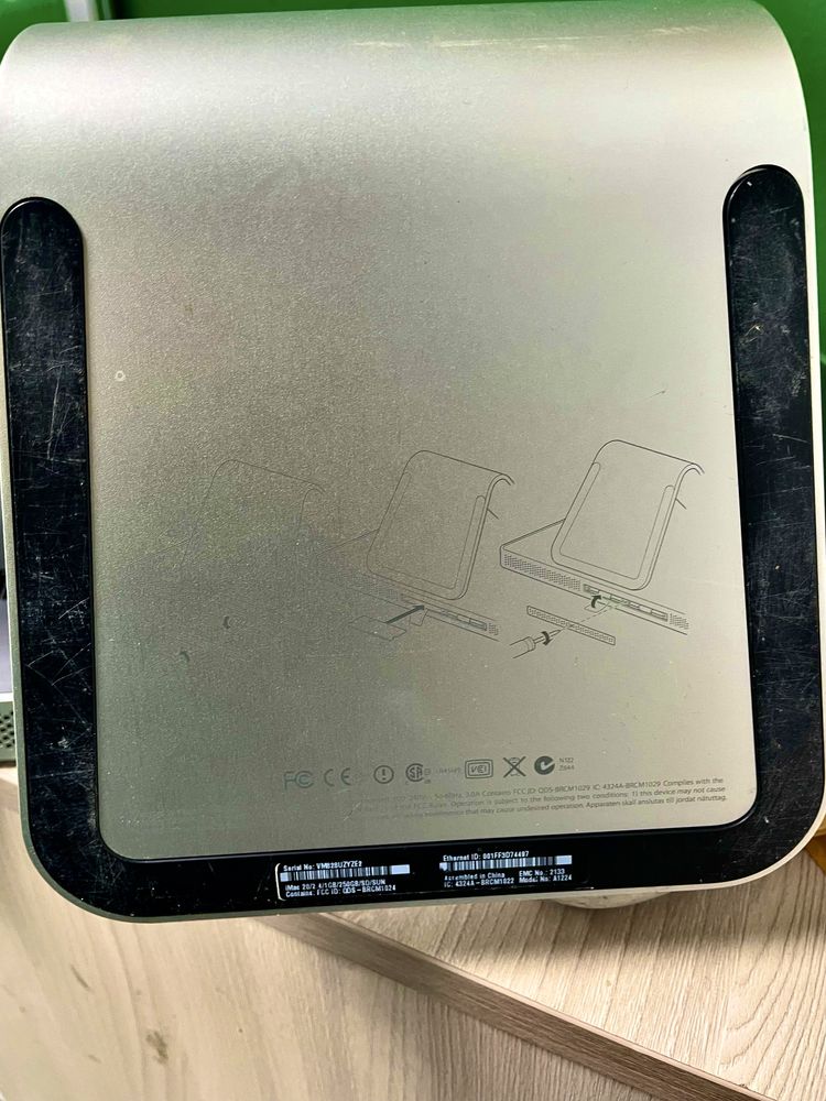 iMac 20/2(Windows 7); ОЗУ3GB, SSD 264GB, x64