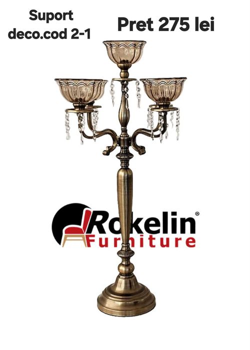 Suporti decoratiuni pentru mese evenimente