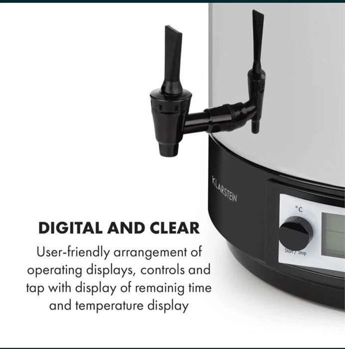 Дигитален казан за буркани 60L неръждаема стомана