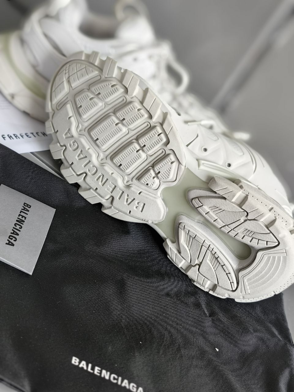 Кецове BALENCIAGA Track white бели обувки