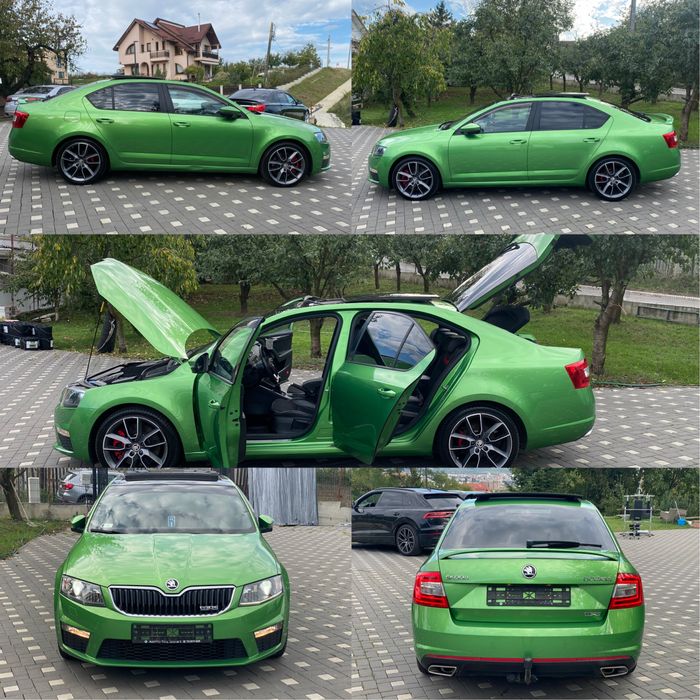 Skoda Octavia 3 VRS 2.0i 220 cp 2017 Euro 6 Panoramic