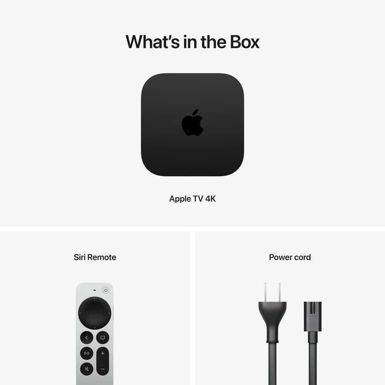 Apple TV 4K (Gen 3) — 128GB Современная ТВ-приставка. Есть доставка