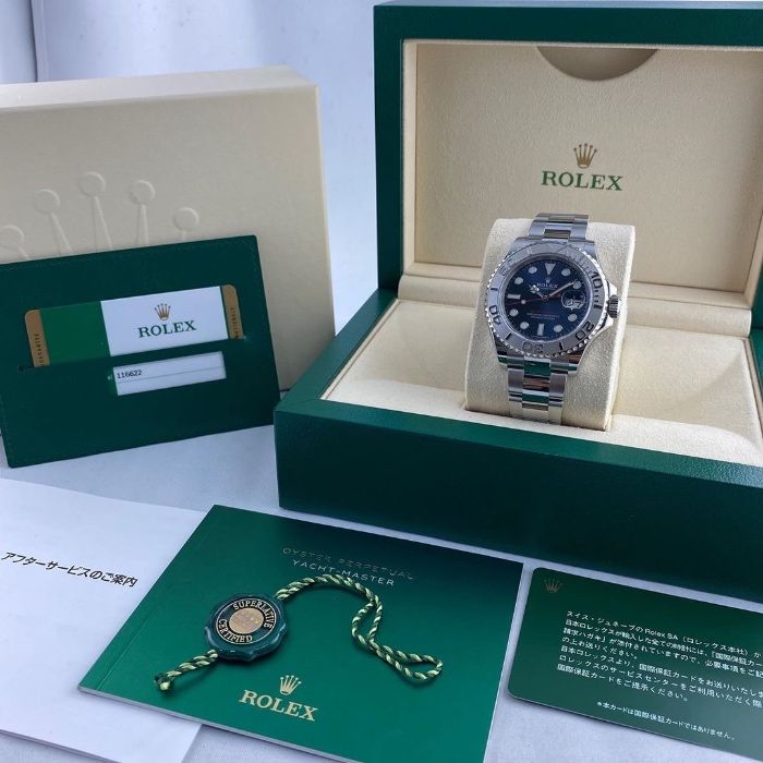 Rolex Yacht-Master 116622 JF Blue Dial Swiss 3135 ETA