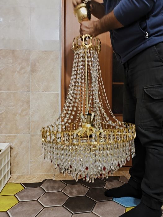 Люстра потолочная большая
