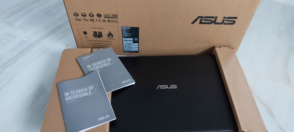 Laptop ASUS X541U, i3-7100, 15,6"fullHD, placa video dedicata GFORCE