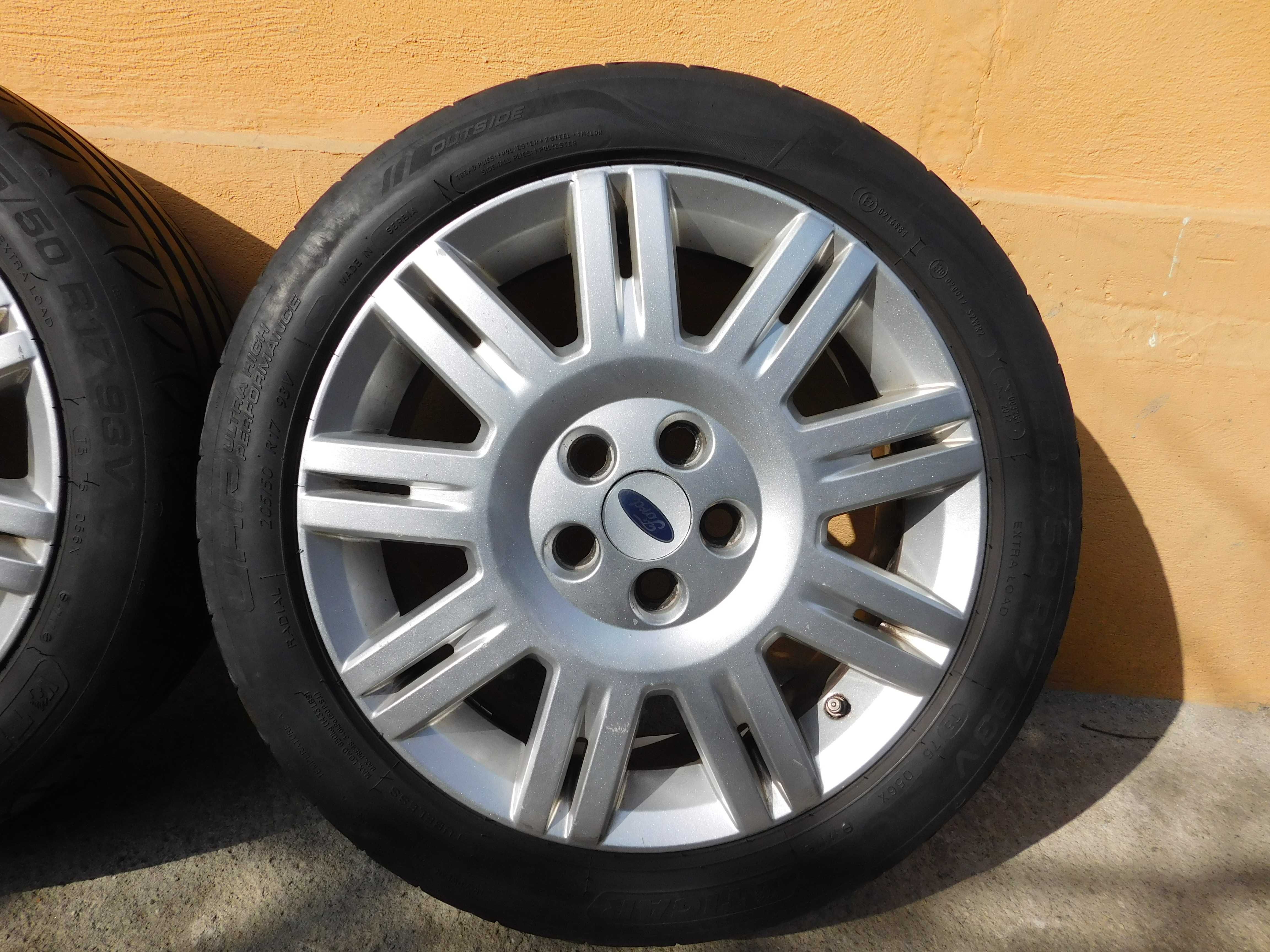 Jante aliaj Ford Originale 5x108 R17 cu cauciucuri 205/50 R17 93V noi