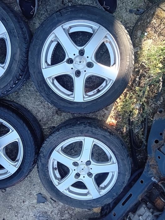 Ляти джанти 15ки с гуми 195/50/15 MAZDA,KIA,TOYOTA