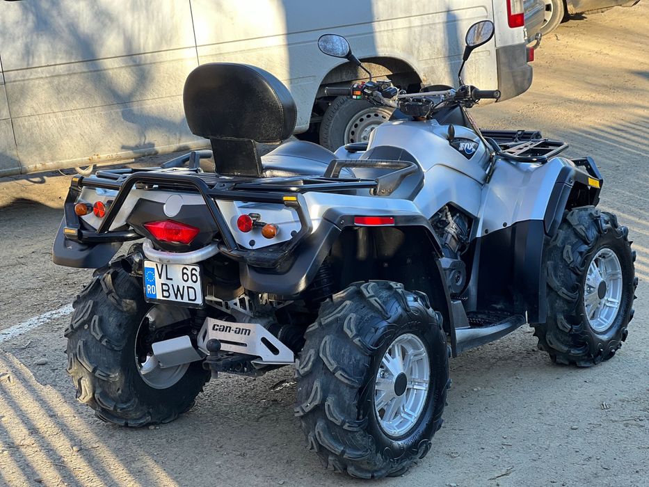 Can Am Outlander Max limited 800R, 2011, Servo, Nr. Negru, 7000km
