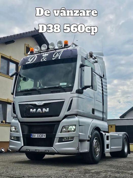 De vănzare MAN TGX D38 560CP