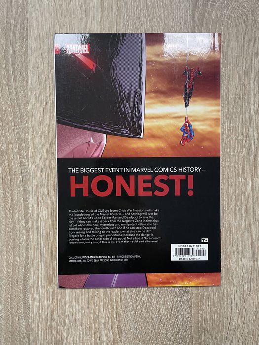 Vand Marvel Spider-Man , Deadpool , Eventpool Vol 9 comic book