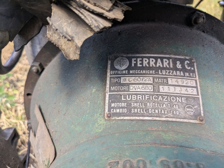 Motocultor Ferrari 14cai dizel