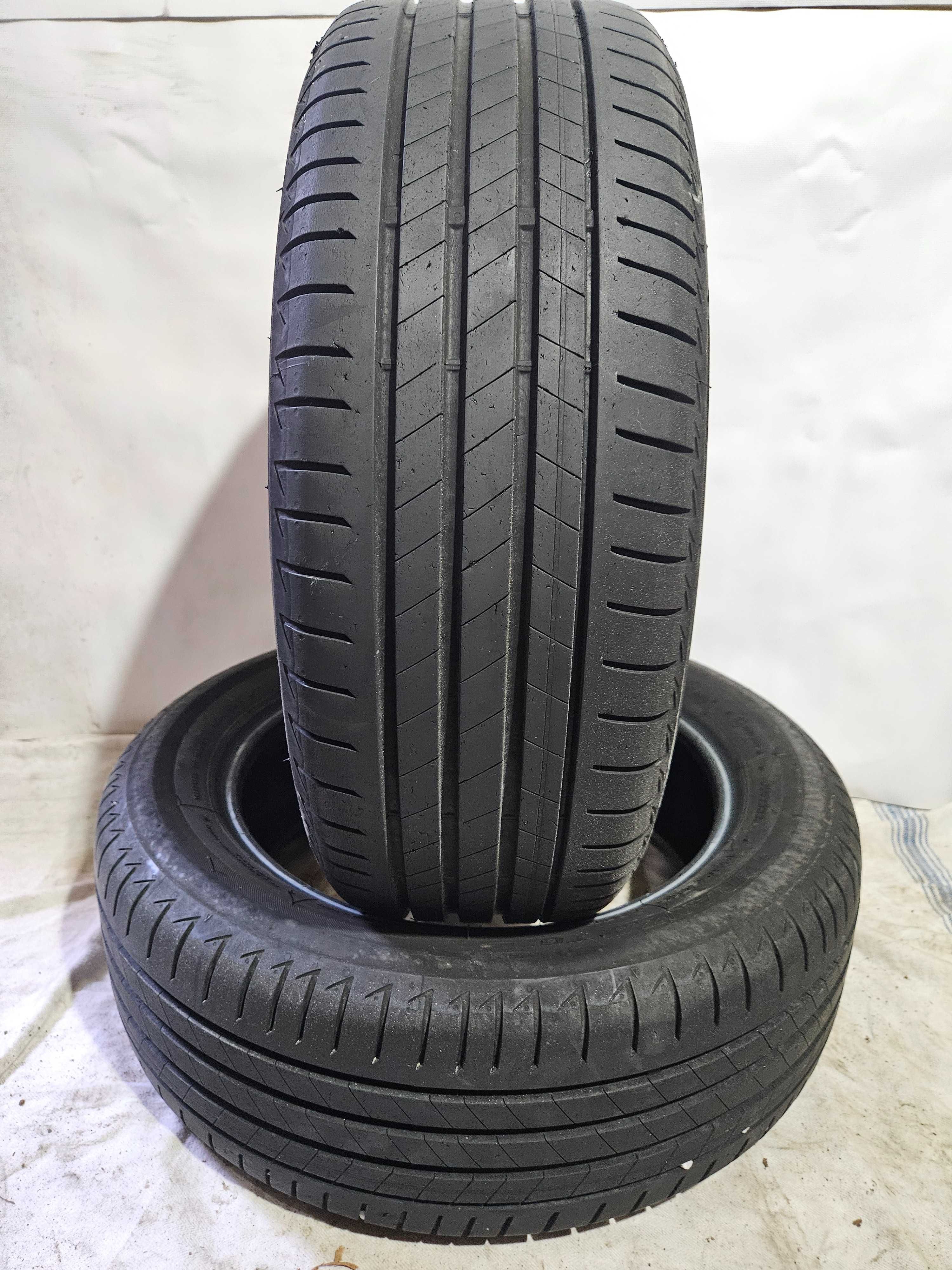 2бр 195/55/16 BRIDGESTONE 6,5мм грайфер дот:21г безплатен монтаж