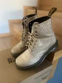 DR MARTENS Pascal 1460 Gold Glitter 41