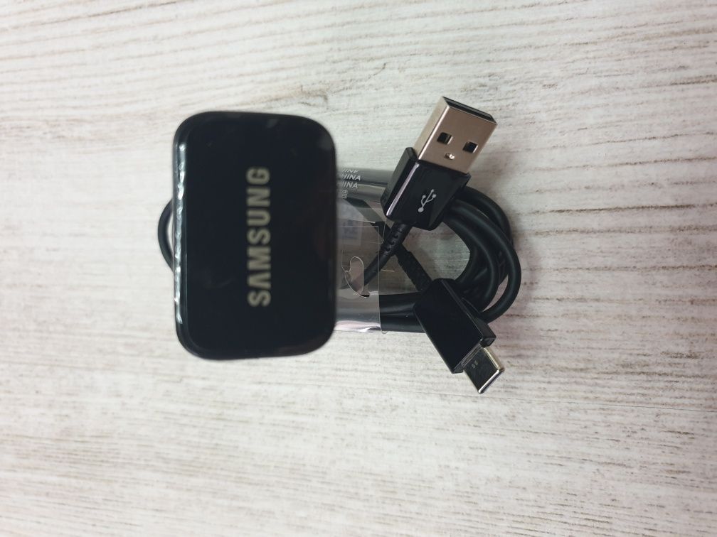 Incarcator original Samsung + cablu de date tip C
