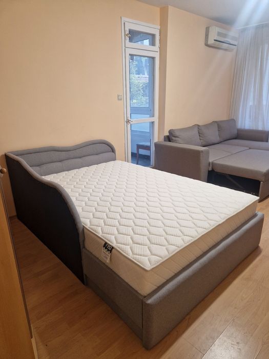 Чисто нова тапицирана спалня с чисто нов матрак Ted Cashmere 140/200