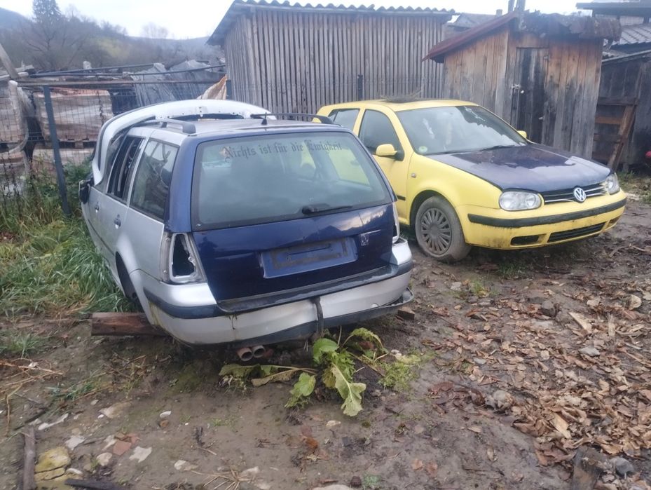 Piese golf 4,capota,aripi,uși,oglinzi,motor 1.9 tdi  alh