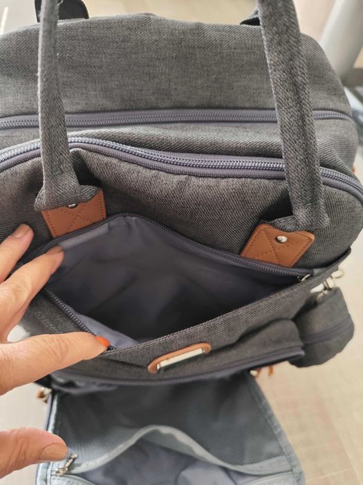 Бебешка раница/ чанта за количка размери 40/30/20 см