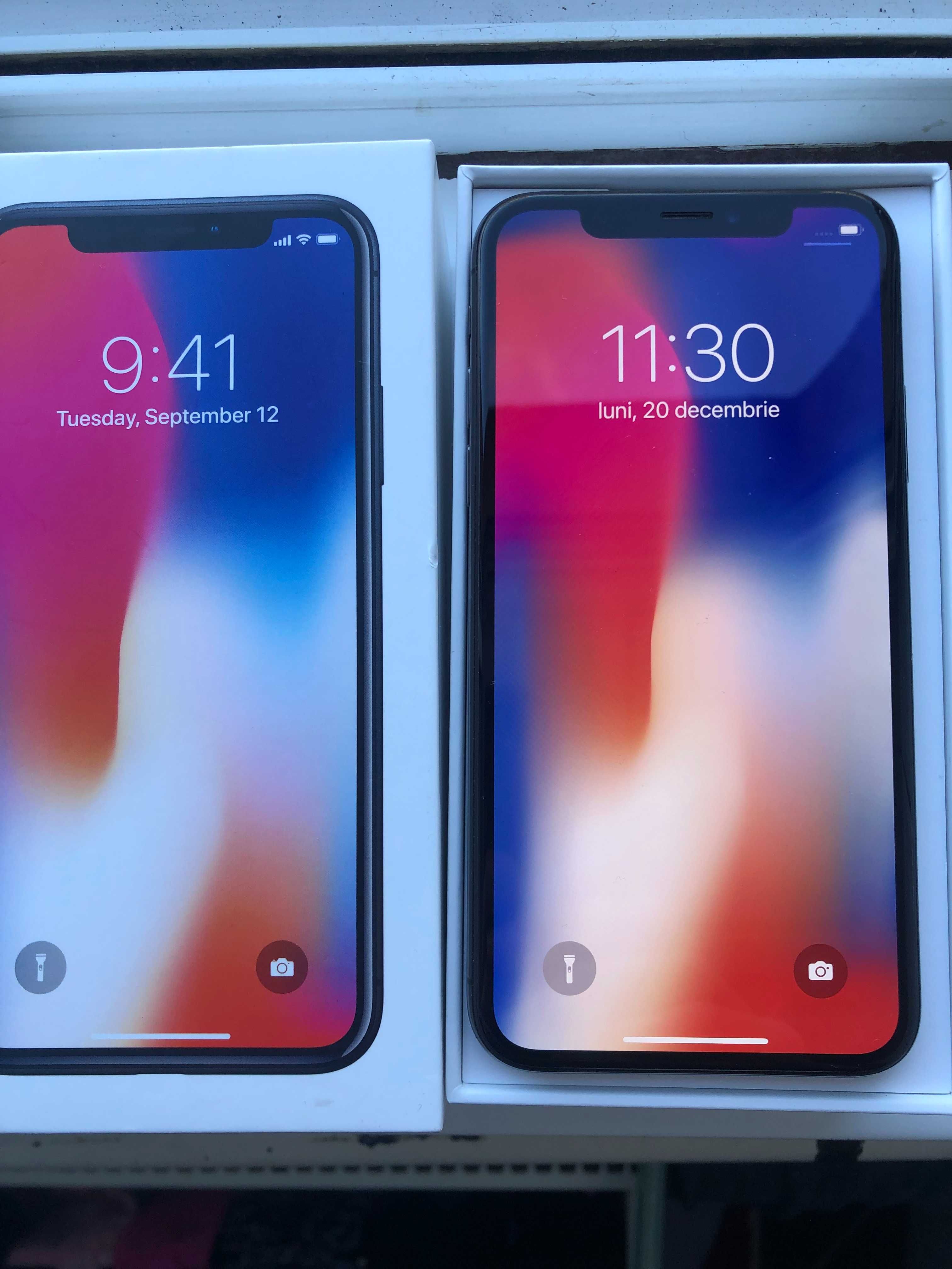 Smart iPhone X Sanatatea Bateriei 100% Space Gray la liber ca NOU 64