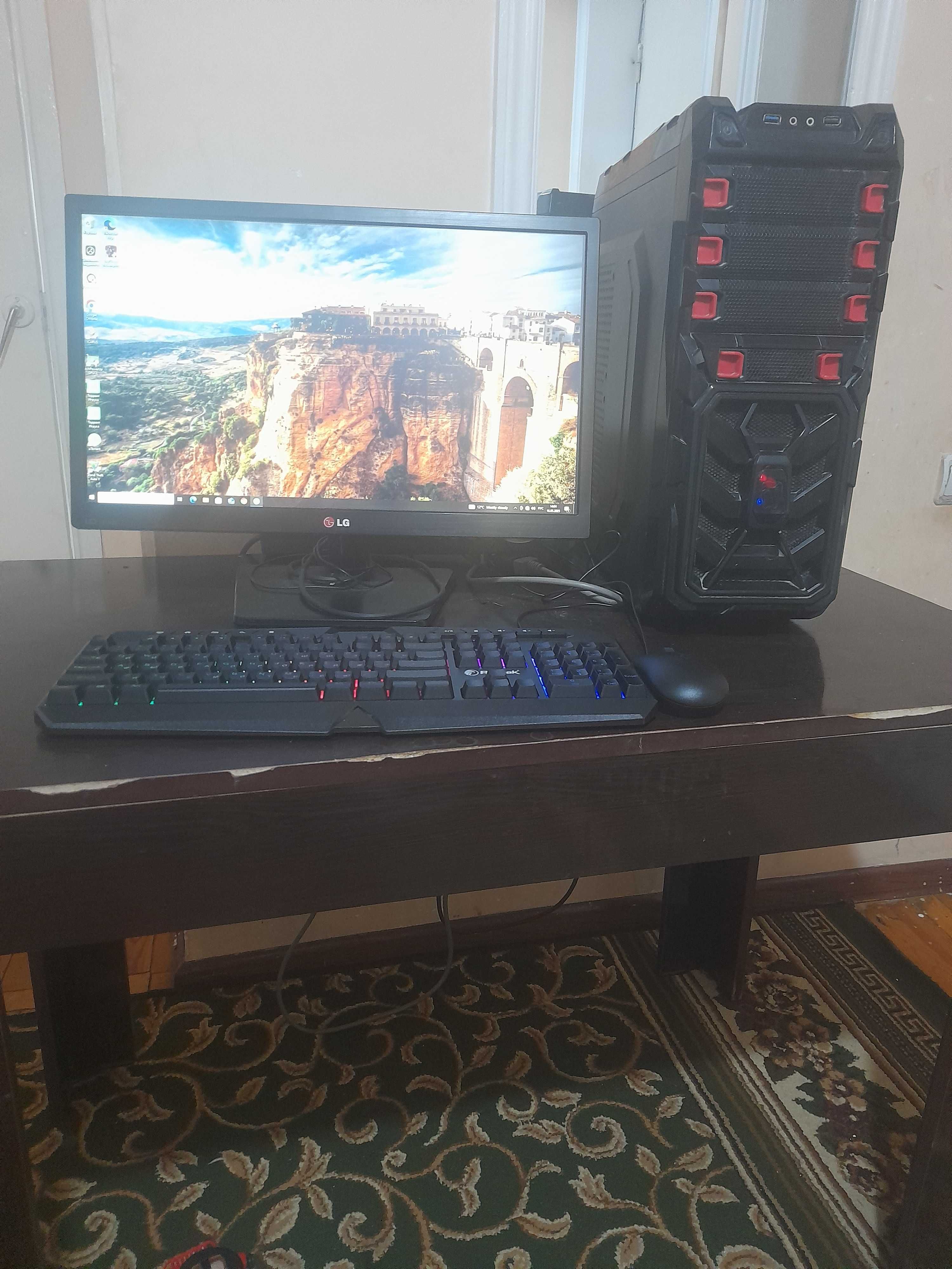 i3 8100/rx470/16gb/ssd470gb/tb